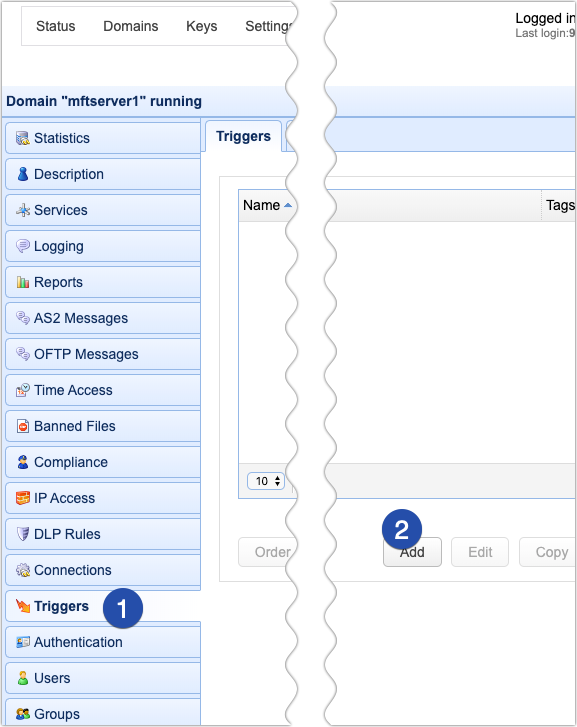 Scheduling an Automated File Transfer for Files Matching a Regex